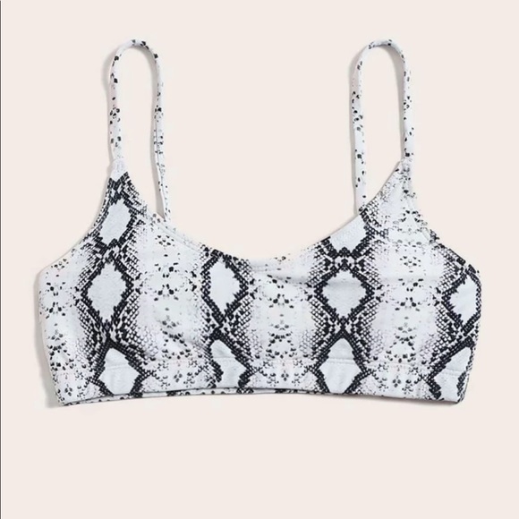 SHEIN Other - Shein snakeskin bikini top